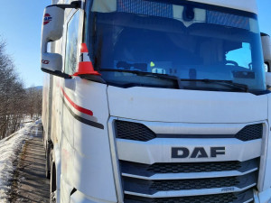 Já za to nemůžu. Kamion narazil do vyvráceného stromu, který byl vidět na sto metrů