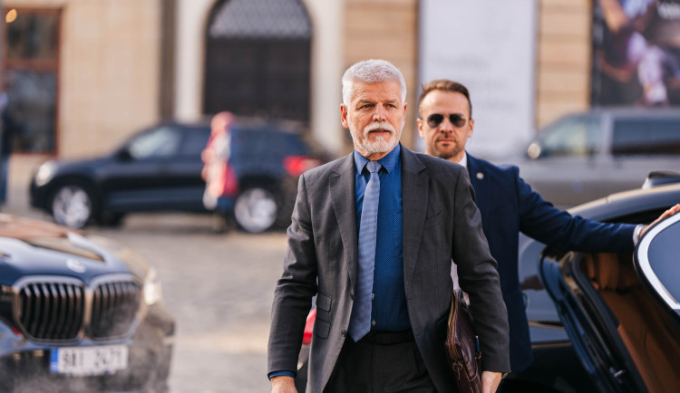 Prezident Petr Pavel na olomoucké radnici