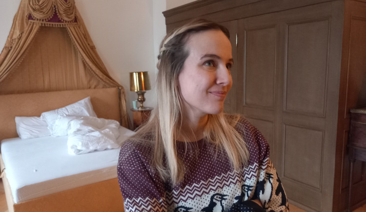 Tereza Ramba přemýšlela o lyžování v Lukách, na sjezdovku ale nebyl čas