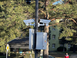 Nové kamery i měřiče rychlosti v 5G síti. Jeseník modernizoval bezpečnostní systém
