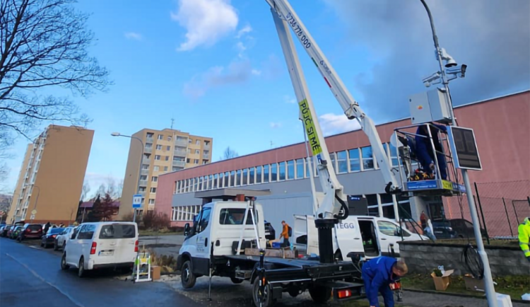 Instalace kamer v Jeseníku
