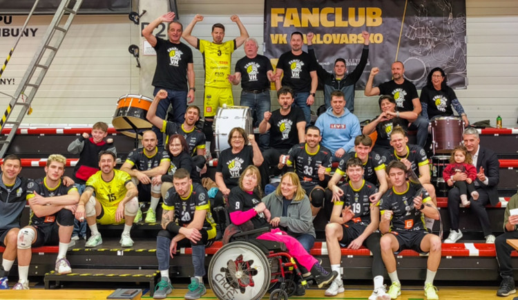 Karlovarské volejbalisty oslabuje marodka, přesto si připsali dvacátou výhru v řadě