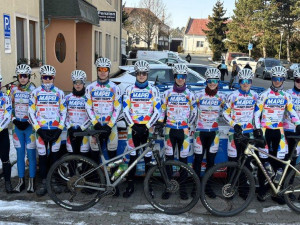 Tradiční soustředění. Kondici nabírá tým Mapei Merida Kaňkovský na soustředění v Bohuňovicích.