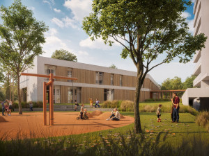 Máma a táta budou nablízku. Ve Fakultní nemocnici vyroste dům pro rodiny hospitalizovaných dětí