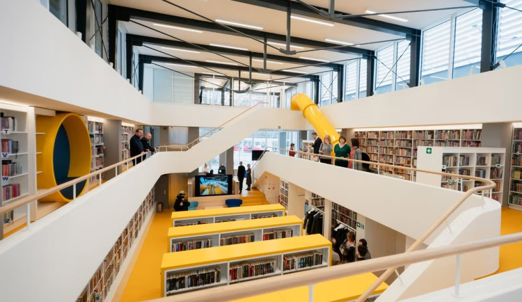 V Olomouci otevřela moderní knihovna Kotelna