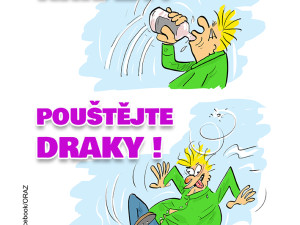 ORAŽENÉ OBRÁZKY: Únorová dávka vtipů od kreslíře Jana Tatarky