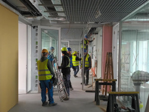 FOTOGALERIE: Nová radnice v Přerově je před dokončením. Otevře se v polovině roku