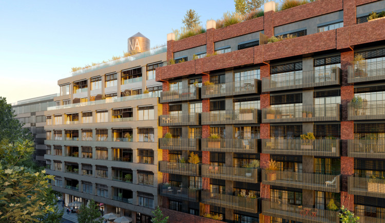 VIZUALIZACE: Developer si dělá zálusk na Nové sady. Postaví blok čtyř budov s 243 byty