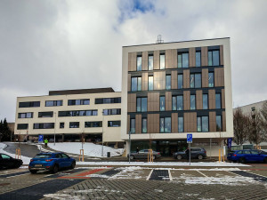 FOTOGALERIE: Nová onkologie FN Olomouc brzy otevře. Navštívil ji i premiér Babiš
