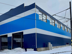 V Olomouci se rozrůstá obří hala pro vlakovou flotilu. Vyjde na 400 milionů