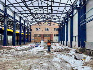 V Olomouci se rozrůstá obří hala pro vlakovou flotilu. Vyjde na 400 milionů