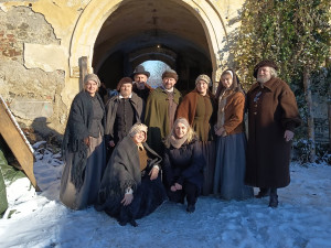 Zámek ve Ptení obsadili filmaři, vzniká příběh o J. A. Komenském. Probíhá také sbírka na opravy