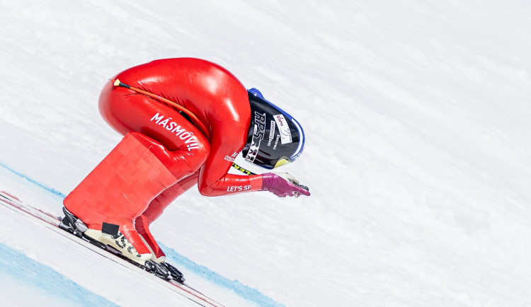 Lyžař Palán dosáhl ve Špindlerově Mlýně rekordní rychlosti 182,1 kilometrů za hodinu