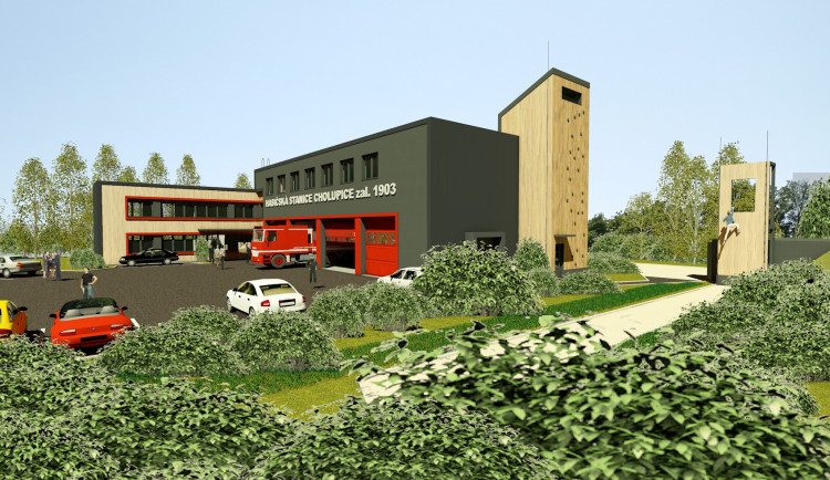 V Praze vznikají nové hasičské zbrojnice, stavba začala v Cholupicích