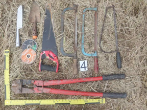 Za krádežemi jezdil taxíkem. V Křelově a okolí muž ukradl kabely a další věci za čtvrt milionu