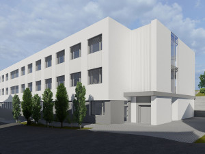 Vizualizace nové podoby Kliniky psychiatrie ve FN Olomouc