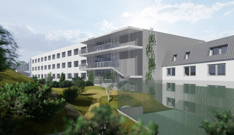 FN Olomouc za půl miliardy rozšiřuje kliniku psychiatrie. Pomůže i dětským pacientům