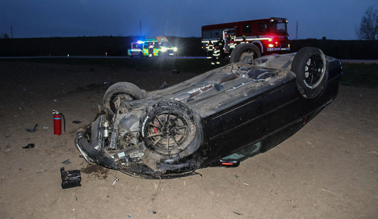 Dopravní nehoda u obce Křenovice