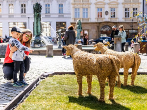 V centru Olomouce začíná Velikonoční jarmark. Nabídne  řemesla, dílničky i prohlídky zajímavých míst