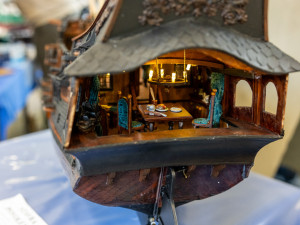 FOTOGALERIE: Vlaky, bagry i lodě. Flora Olomouc láká na modelářství v akci