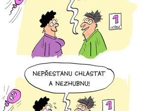 ORAŽENÉ OBRÁZKY: Dubnová dávka vtipů od kreslíře Jana Tatarky