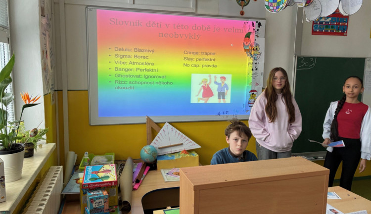 Banger, slay nebo rizz? Bohumínští školáci vysvětlili učitelům svůj slovník