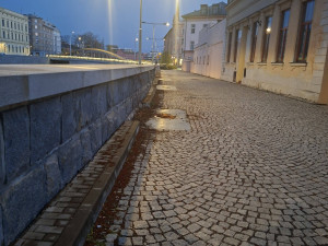 Kácení mladých stromů na náplavce vzbudilo bouři. Měly plíseň, vysadíme nové, tvrdí Olomouc
