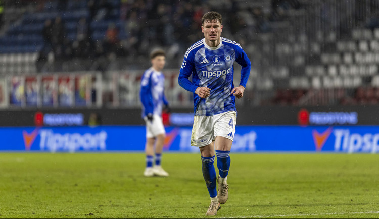 Obránce Sigmy Olomouc Jakub Elbel