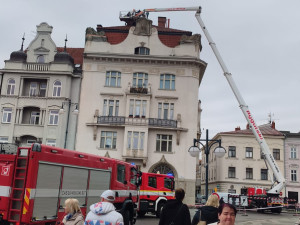 VIDEO: Policie a hasiči obsadili centrum Prostějova, zaútočil střelec. Naštěstí jen cvičně
