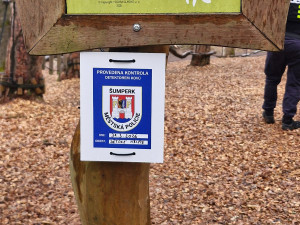 Strážníci v Šumperku propátrávají dětská hřiště s detektorem, místní kontroly chválí