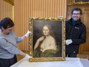 Skvost s nádechem erotiky. V Čechách pod Kosířem vystavují Mánesovu Josefinu