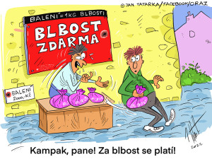 ORAŽENÉ OBRÁZKY: Květnová dávka vtipů od kreslíře Jana Tatarky