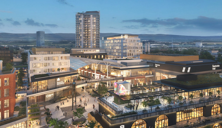 Stavební uzávěra projekt Šantovka Tower v Olomouci neomezí, radní ji odmítli