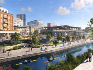 Vizualizace projektu Šantovka District v Olomouci