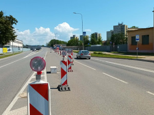 Výpadovka z Přerova se otevřela, ale jen na týden. Město ani řidiči postup prací nechápou