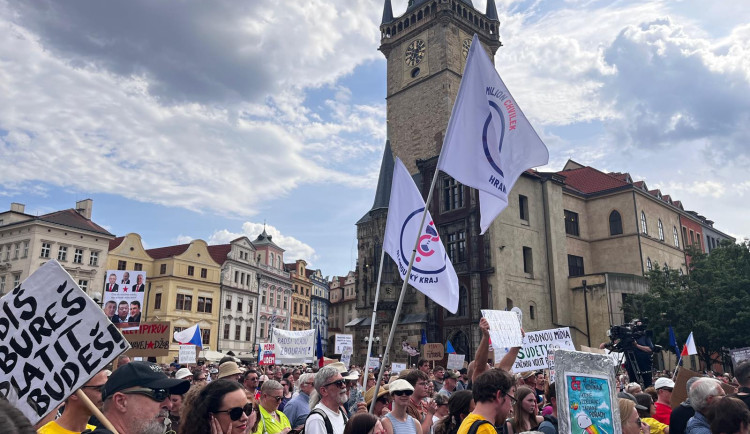Do Prahy vyrazil Pochod za kulturu. Z Olomouce půjde dva týdny