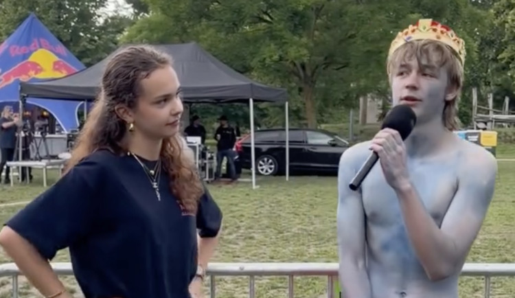 Králem českobudějovického festivalu Majáles se stal student Gymnázia Jírovcova