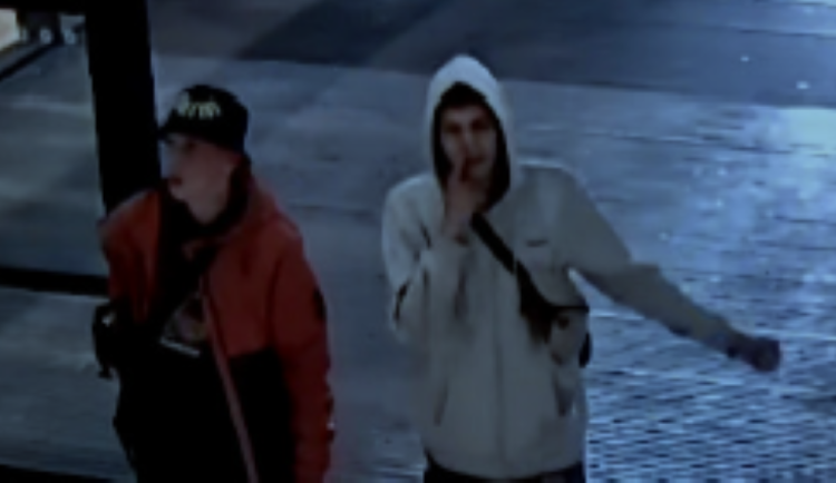 Policie kvůli krádeži pátrá po mladících, které zachytily kamery v Olomouci. Neznáte je?