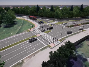 VIDEO: Konec přebíhání čtyřpruhu. V Olomouci začne přestavba rizikové křižovatky
