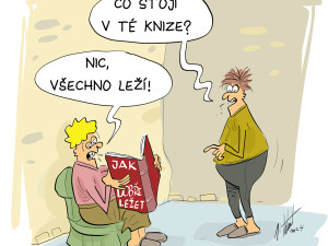 ORAŽENÉ OBRÁZKY: Červencová dávka vtipů od kreslíře Jana Tatarky