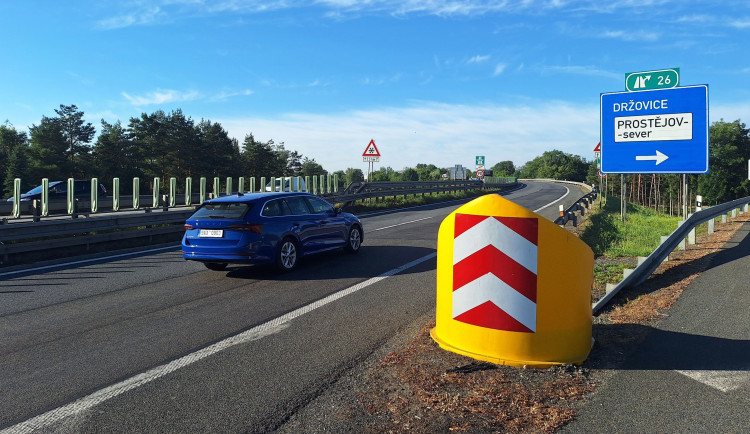 Modernizace nebezpečné křižovatky na D46 u Prostějova bude hotová až v roce 2029