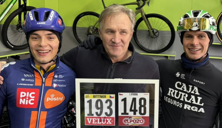 Dva borci z Hané Tour de France. Hrdost a pocta, září trenér Kaňkovský