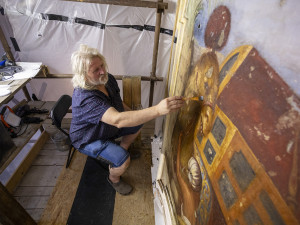 Restaurátor a akademický malíř Radomír Surma