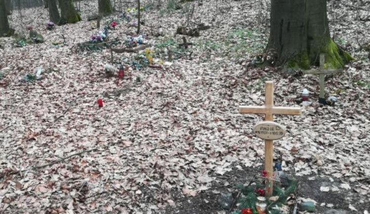 Černý zvířecí hřbitov v Turnově skončí. Lesy ČR nařídily odklizení pomníčků