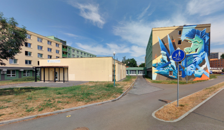 Budova univerzitního areálu v Olomouci, kde sídlil U-klub