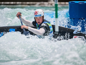 Zlatá euforie. Tereza Kneblová z Olomouce ovládla v Americe MS ve vodním slalomu