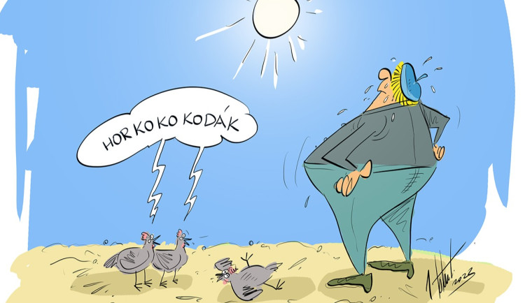 ORAŽENÉ OBRÁZKY: Srpnová dávka vtipů od kreslíře Jana Tatarky