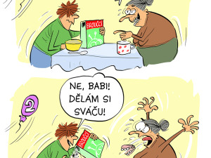 ORAŽENÉ OBRÁZKY: Srpnová dávka vtipů od kreslíře Jana Tatarky