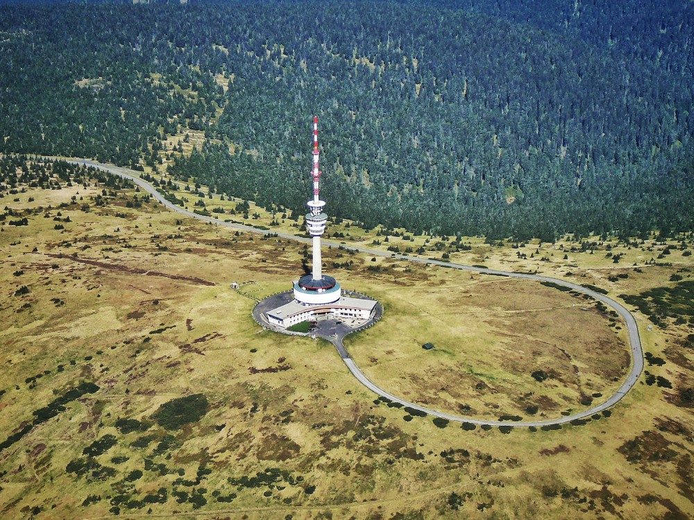 Olomouc a okolí z ptačí perspektivy