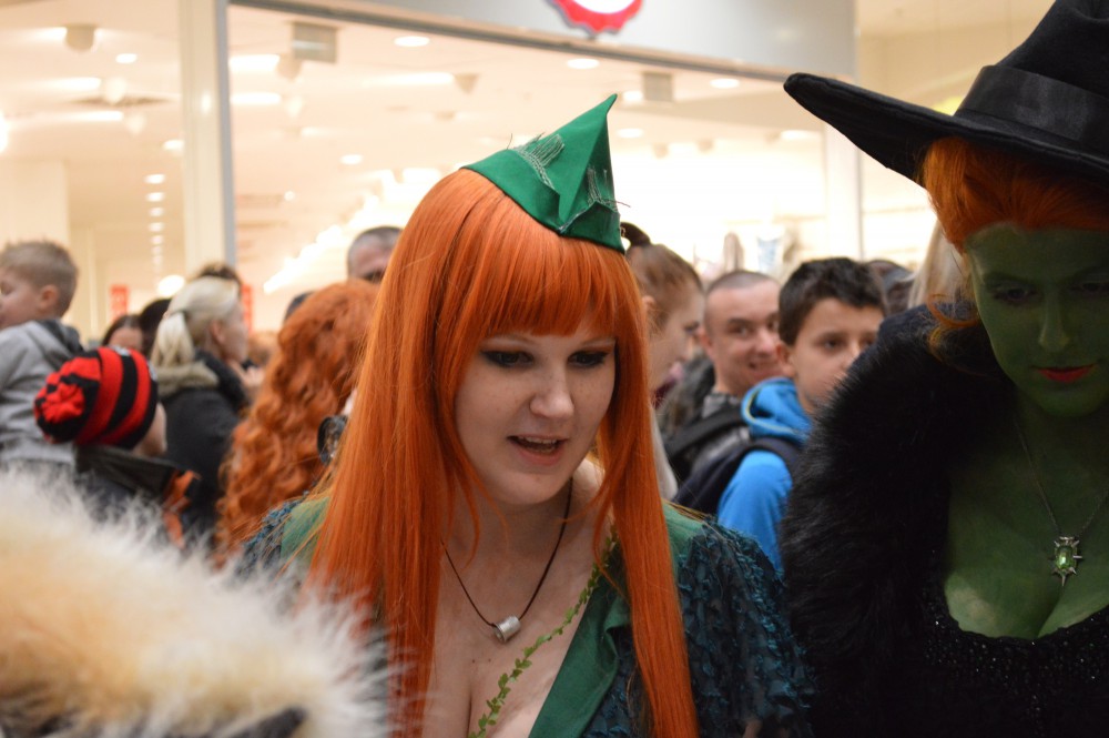 Cosplayeři v Šantovce